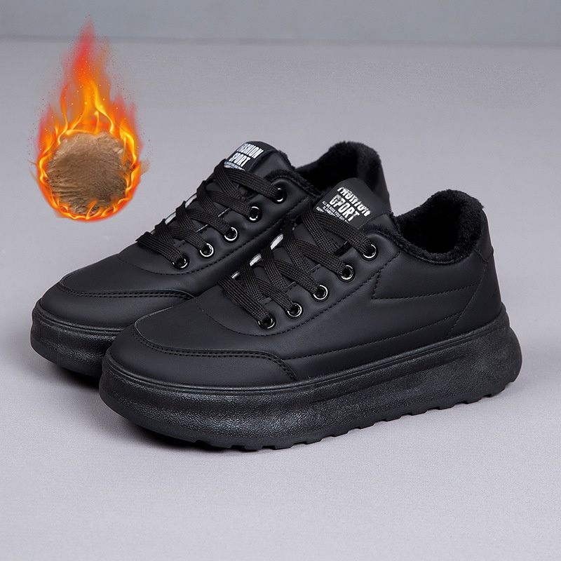 Healthyحذاء الثلج الشتوي النسائي المبطن بالفرو