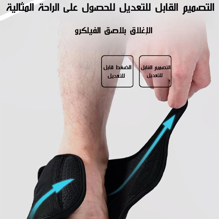 Healthy-foot   حذاء طبي للسيدات مع تصميم شريط لاصق قابل للتعديل، نعل مطاطي مريح، سهل الارتداء والخلع، مثالي للنساء كبيرات السن أو الحوامل اللواتي يعانين من تورم القدمين-healthy-foot