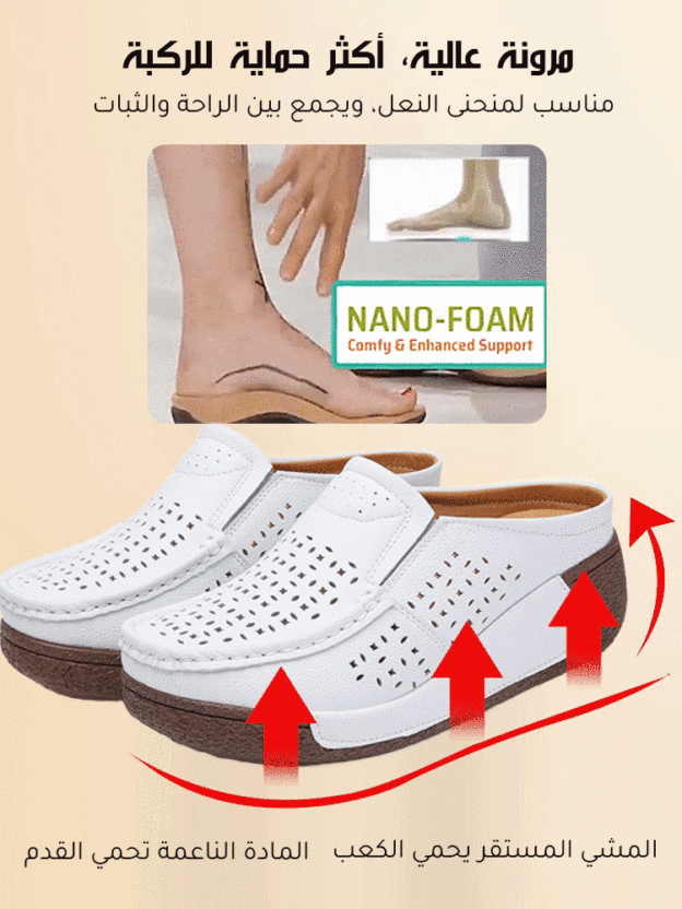 حذاء كاجوال عصري نسائي بنعل سميك ومناسب لجميع الستايلات