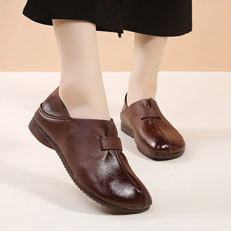 حذاء كاجوال ذو نعل ناعم ومقدمة حذاء عريضة مصمم خصيصا للأم -healthy-foot