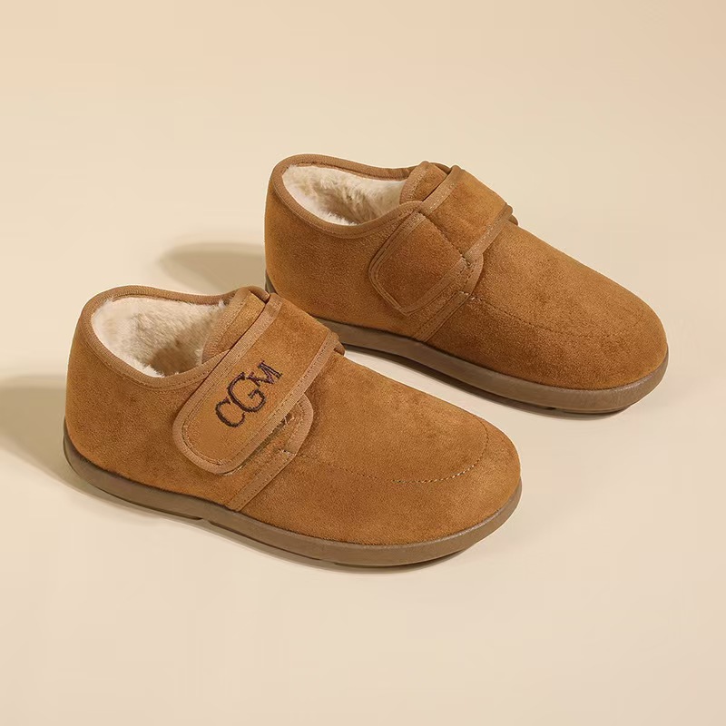 حذاء سليب أون دافئ مبطن بالصوف-healthy-foot