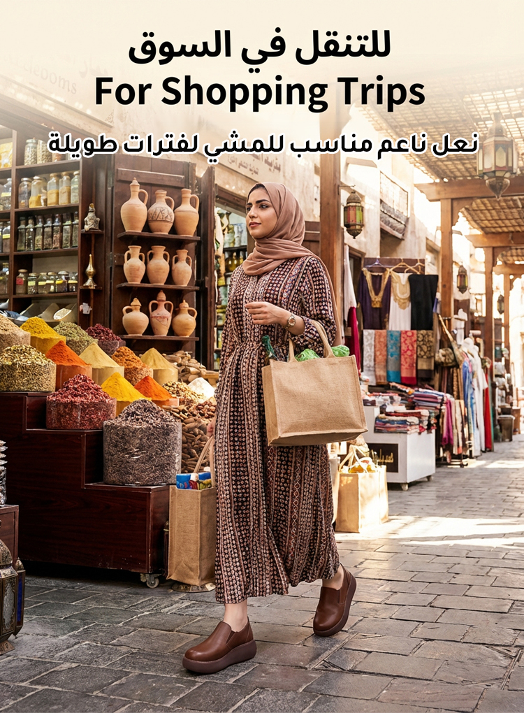 حذاء راقي مع دعم مريح للقدم