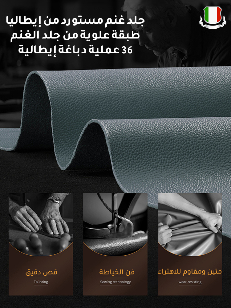 حذاء نسائي شهير من جلد الغنم بكعب منخفض ونعل ناعم -healthy-foot