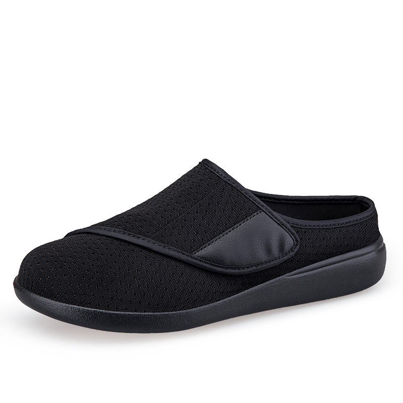 Healthy-foot   نعل مريح للنعل، نعل ناعم، مزود بشريط سحري للتعديل بحرية المساحة الداخلية للحذاء، مناسب للأشخاص المعرضين لانتفاخ القدمين-healthy-foot