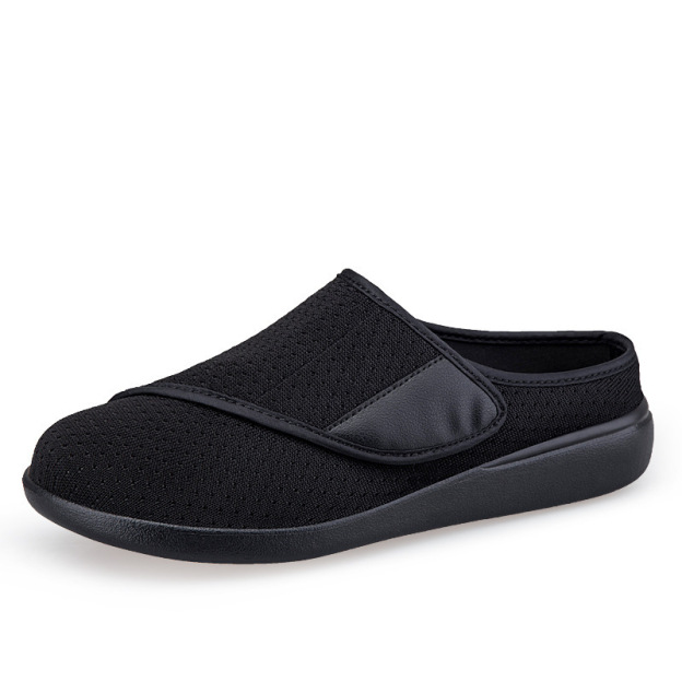 Healthy-foot   نعل مريح للنعل، نعل ناعم، مزود بشريط سحري للتعديل بحرية المساحة الداخلية للحذاء، مناسب للأشخاص المعرضين لانتفاخ القدمين-healthy-foot