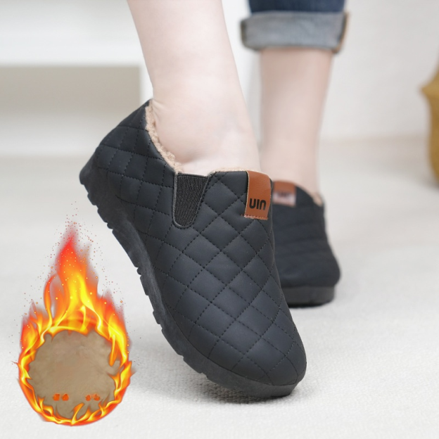 حذاء قطني مقاوم للماء والانزلاق