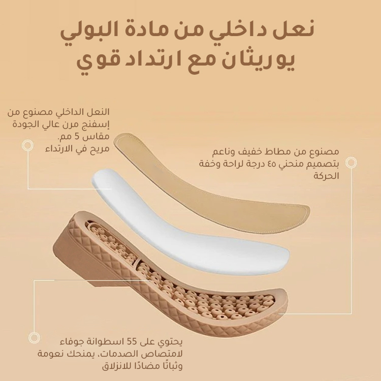 Healthy-foot حذاء مفتوح من الشبكة الفرنسية مريح للتنفس، مغلق من الأمام، كعب بارتفاع 3 سم، مريح للارتداء، مناسب بشكل أكبر للاستخدام اليومي-healthy-foot