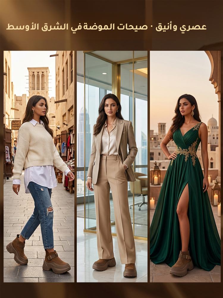 بوت مارتن عصري لزيادة الارتفاع بطراز بريطاني