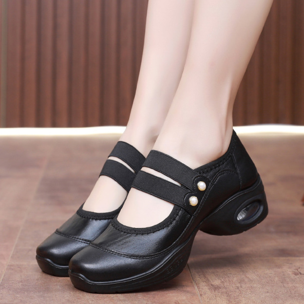 Healthy-foot أحذية نسائية، أحذية ماري جين، كعب بارتفاع 5 سنتيمترات، مدببة الرأس تجعل القدم تبدو نحيفة، ترفع الطول بشكل خفي مع أناقة متأصلة، مثالية للتنقل أو الارتداء اليومي-healthy-foot