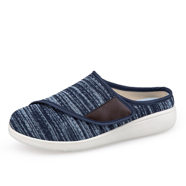 Healthy-foot   نعل مريح للنعل، نعل ناعم، مزود بشريط سحري للتعديل بحرية المساحة الداخلية للحذاء، مناسب للأشخاص المعرضين لانتفاخ القدمين-healthy-foot