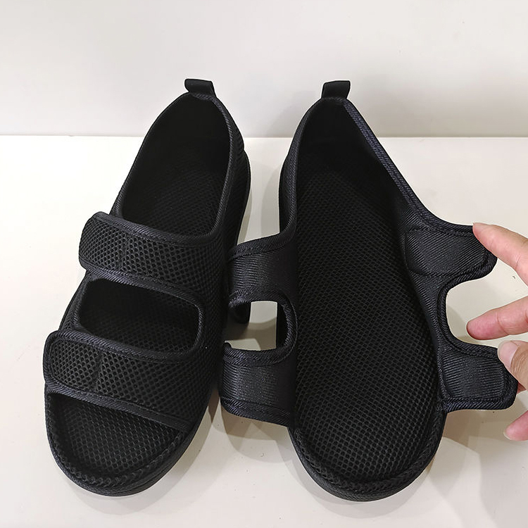 صندل كاجوال بلاصق فيلكرو قابل للتعديل للرجال والنساء-healthy-foot