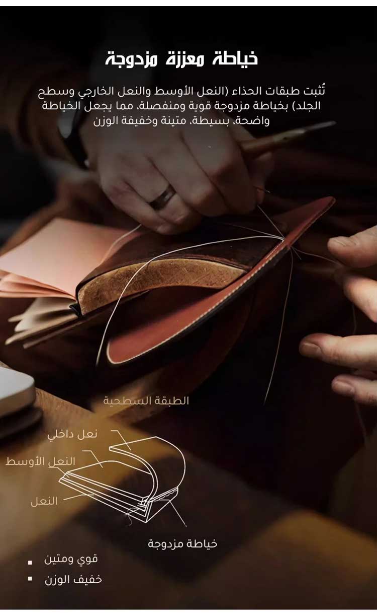 حذاء شتوي ببطانة فرو طبيعية للحماية من البرد