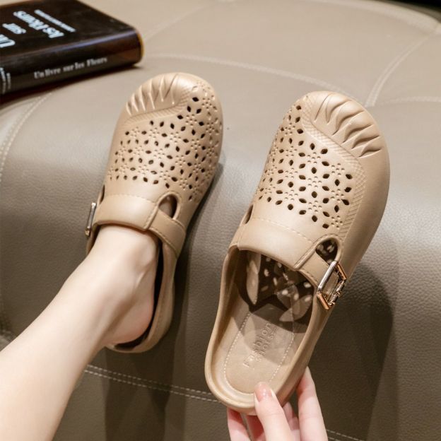 Healthy-foot صندل كاجوال عصري من مادة EVA مقاومة للانزلاق، مصمم خصيصا للأم 