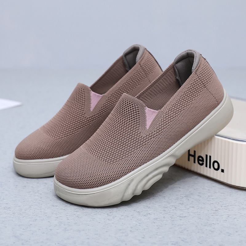 Healthy-foot   حذاء طبي ناعم وقابل للتنفس، مع واجهة مرنة تسهل الارتداء والخلع، تصميم بسيط وعصري، مناسب بشكل خاص للنساء اللاتي يعانين من انتفاخ القدم-healthy-foot