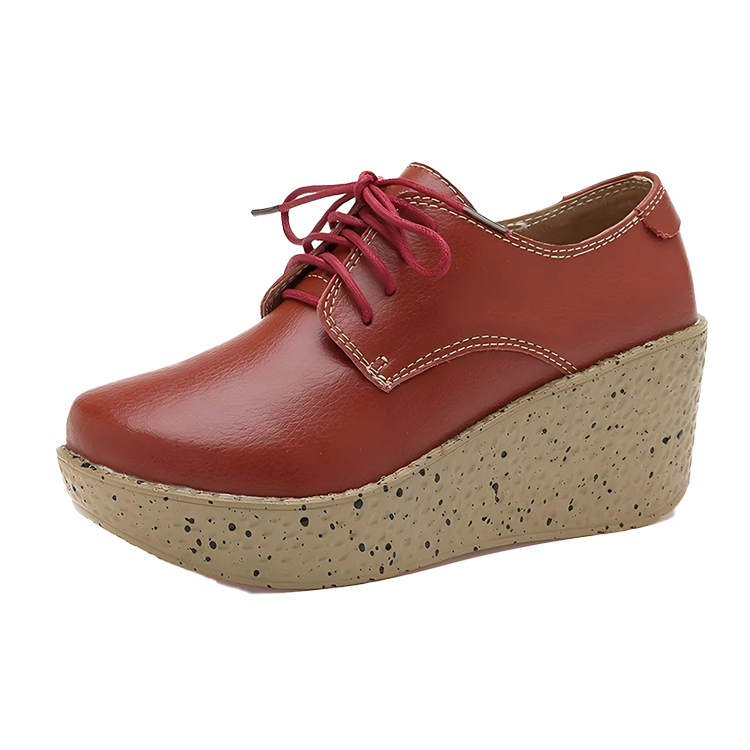 Healthy-foot أحذية كعب مائل للسيدات، كعب 8 سم، مثالية للارتداء اليومي، متوفرة بمقاسات كبيرة