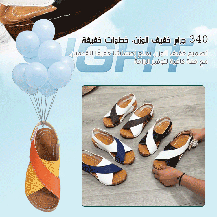 Healthy-foot صندل نسائي بالطراز العربي، مع كعب مائل، بطول 5 سم، جلد مخمل، أنيق وعتيق وأنيق للغاية-healthy-foot