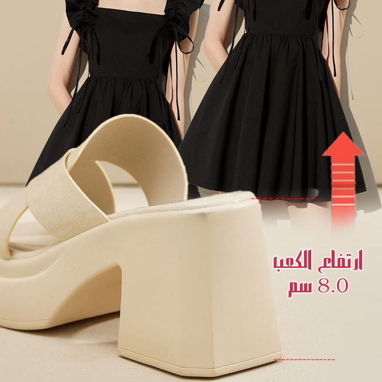 Healthy-foot صندل عصري للسيدات بفتحة للأصابع، كعب عالي بارتفاع 8 سم، مصنوع من الجلد اللامع، مثالي للارتداء اليومي-healthy-foot