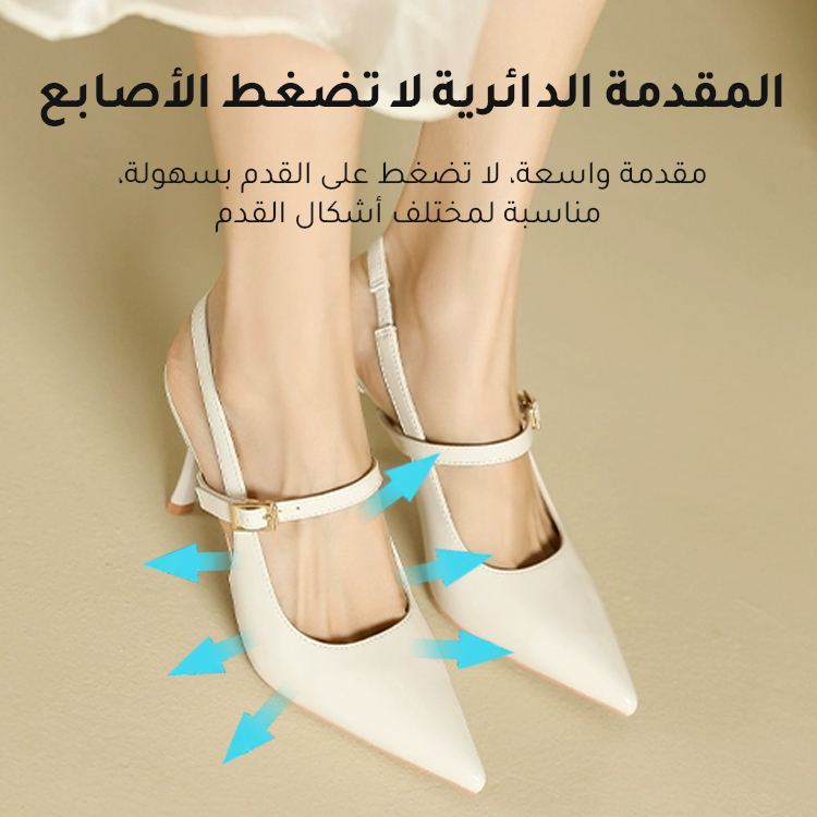Healthy-foot أحذية نسائية أنيقة بكعب فرنسي مدبب، كعب بارتفاع 5 سم، يطيل القامة ويجعل الساقين تبدو أنحف، مثالية للمكتب أو الحفلات-healthy-foot