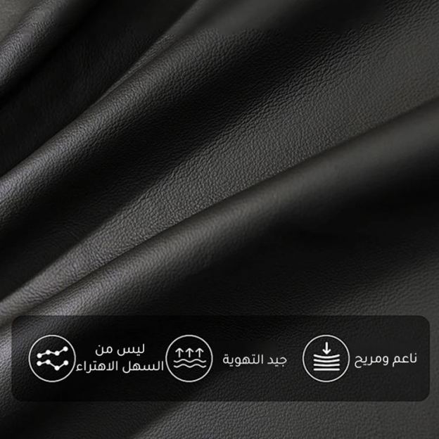 Healthy-foot حذاء نسائي فرنسي بكعب عالٍ من الجلد الناعم، بكعب متوسط ​​٥ سم، أنيق ومريح، سهل الارتداء والخلع، يُبرز جمال ساقيكِ. مثالي للتنقل أو العمل-healthy-foot