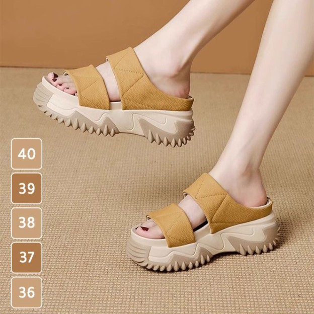 Healthy-foot صندل نسائي بكعب 7.5 سم، مريح للارتداء لفترة طويلة ومناسب للارتداء اليومي العادي-healthy-foot