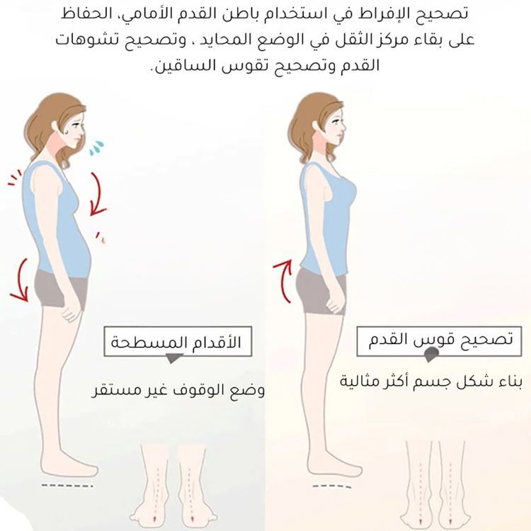 Healthy-foot صندل نسائي مفرغ مع مقدمة مستديرة ومفتوح من الخلف، كعب منخفض 3.5 سم، بطانة داخلية ناعمة للغاية توفر راحة قصوى، لا تسبب التعب حتى بعد الوقوف لفترات طويلة-healthy-foot