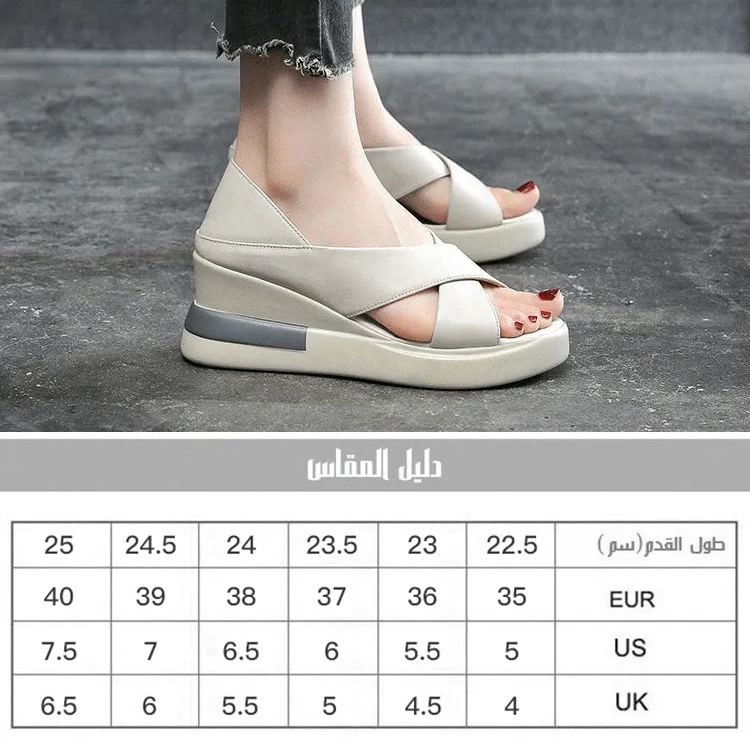 Healthy-foot صندل نسائي أنيق مفتوح من الأمام بكعب 7 سم، بسيط وأنيق ومريح؛ سهل التنظيف بمسحة بسيطة-healthy-foot