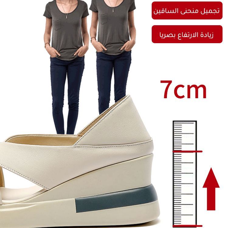 Healthy-foot صندل نسائي أنيق مفتوح من الأمام بكعب 7 سم، بسيط وأنيق ومريح؛ سهل التنظيف بمسحة بسيطة-healthy-foot