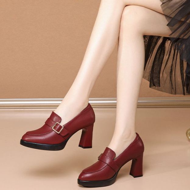 Healthy-foot أحذية كعب عالية أنيقة للنساء، بكعب يرتفع 7 سم، مع منصة مدمجة، تضمن المشي بثبات ودون التعرض للسقوط، تطيل القامة وتبرز جمال الساقين، موديل متعدد الاستخدامات يناسب كل الأذواق-healthy-foot