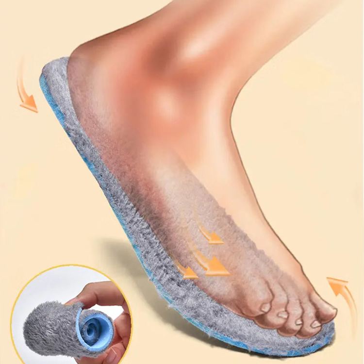 Healthy-foot حذاء بوت دافئ مقاوم للماء بطول الكاحل مع وظيفة حماية قدم مريض السكري (مناسب للارتداء في بيئة -30 درج-healthy-foot