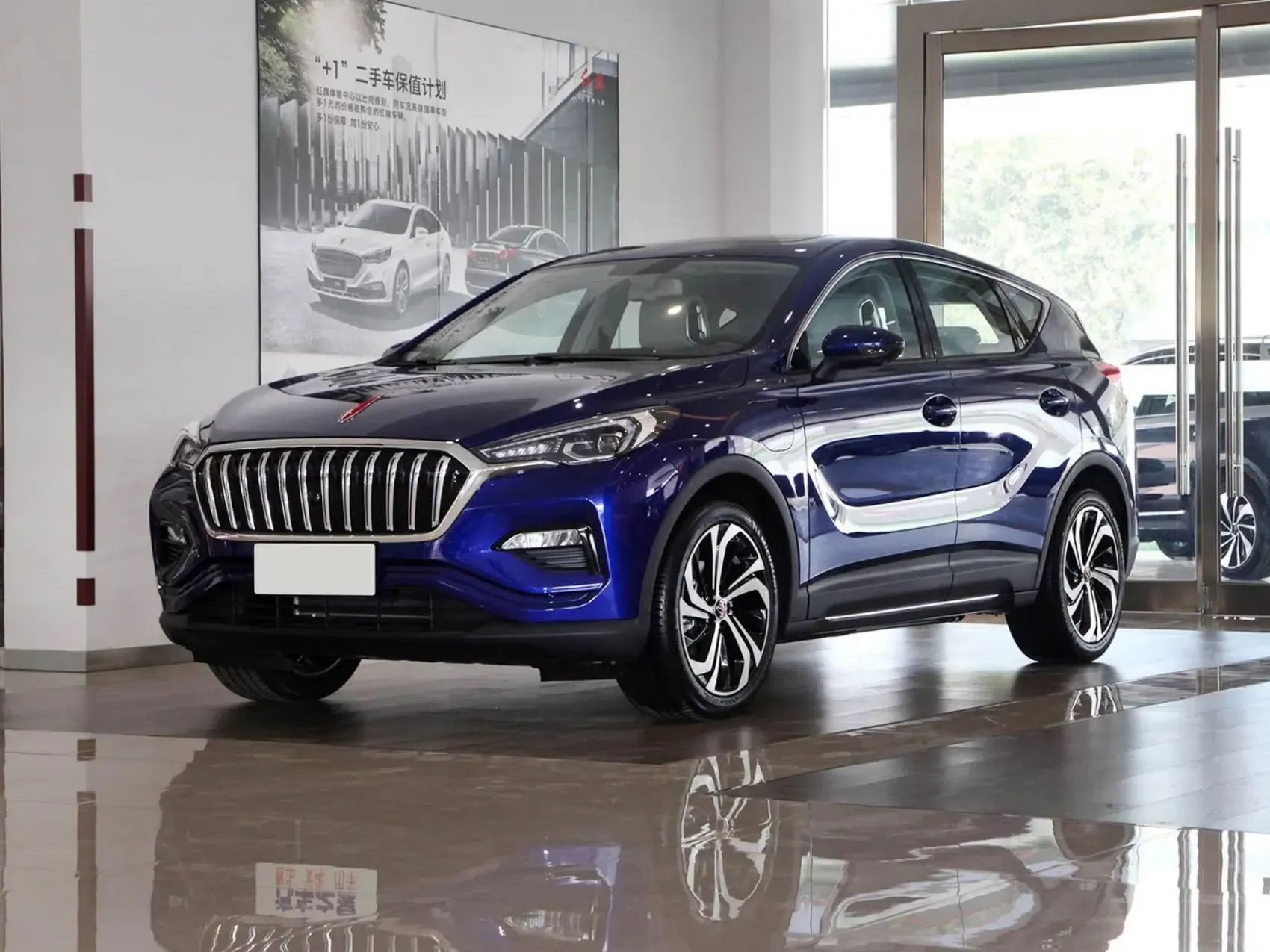 2019 Hongqi E-HS3 Pure Electric Car New Used SUV Car 360-degree Panoramic View Automobile