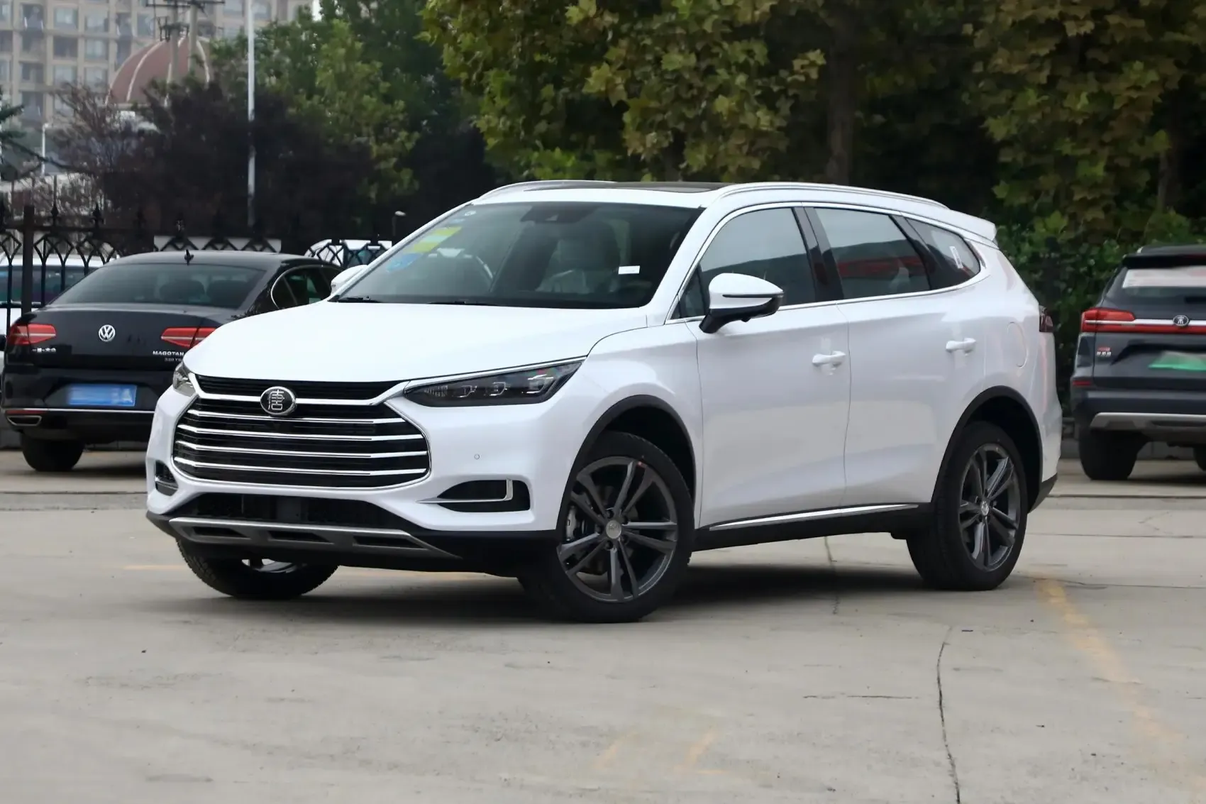 2019 2021 BYD Tang Second Hand Vehicle Used Cars Gasoline SUV 2.0T Automatic Left National VI 