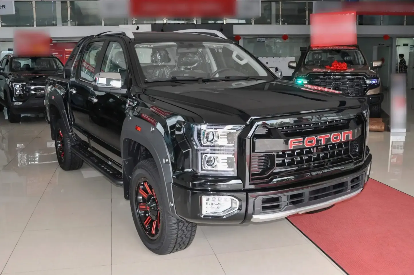 2025 2.0T Foton General G9 New Cars Chinese Pickup Quality Diesel Cheap Mini Truck