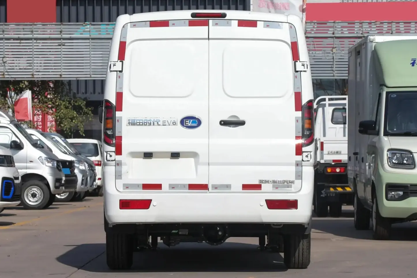 2023 Foton Times EV6 Fast & Slow Charging Version Used Mini Truck Pure Electric Passenger Autos