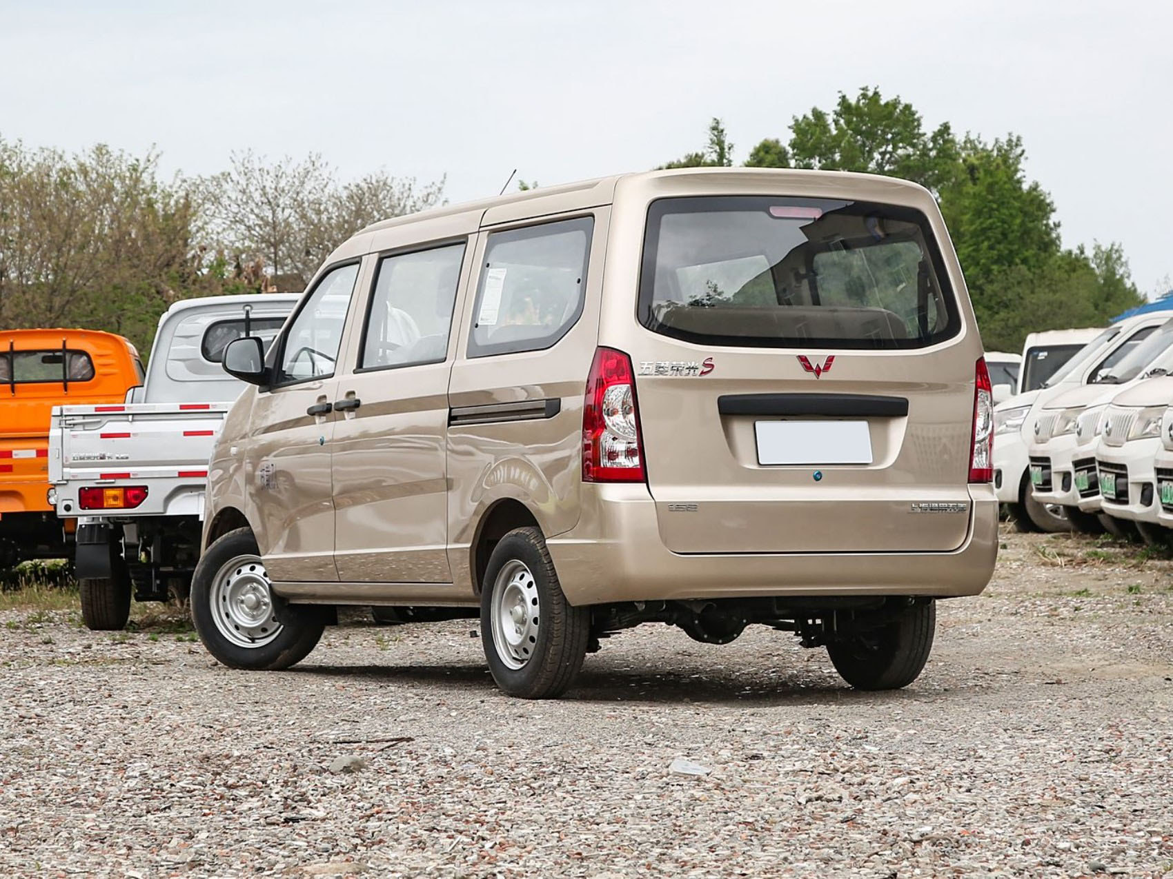 2022 2023 Wuling Rongguang S New Car Van Passenger Goods Car Used Petrol Microvan Bus 