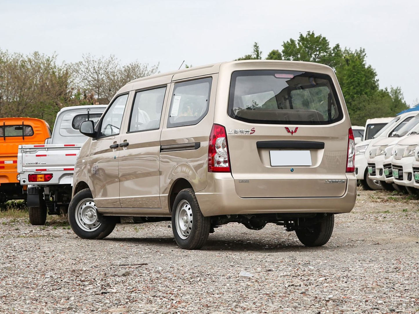 2022 2023 Wuling Rongguang S New Car Van Passenger Goods Car Used Petrol Microvan Bus 