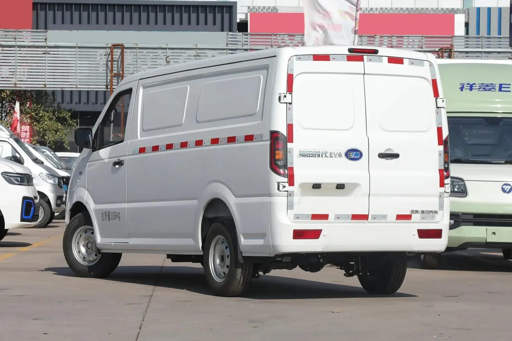 2023 Foton Times EV6 Fast & Slow Charging Version Used Mini Truck Pure Electric Passenger Autos