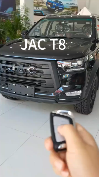 2026 JAC T8 4x4 4x2 Diesel Gasoline Pickup Truck New Vehicles Cheap Chinese Cars