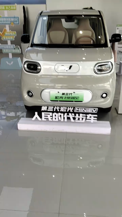 2022 2024 2025 Wuling Hongguang MINIEV Cars Pure Electric 120-301km New Pre-owned Vehicle