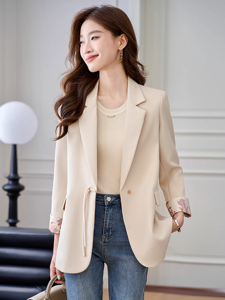 2025春服新作婦人スーツコート婦人春秋