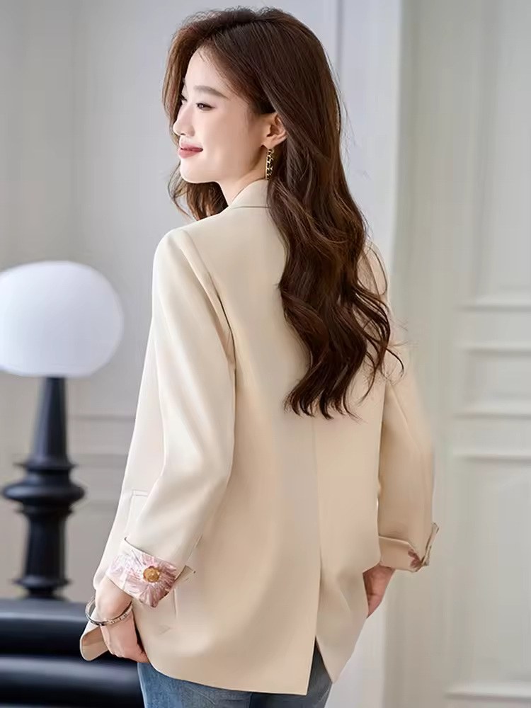 2025春服新作婦人スーツコート婦人春秋