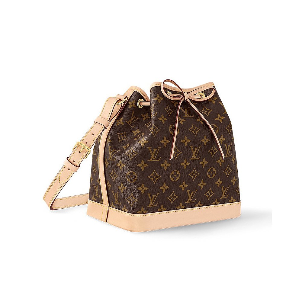 LV 2024新作 レディース ブラウン モノグラム キャンバス ドローストリング クロージャー ハンドバッグ 色: ブラウン