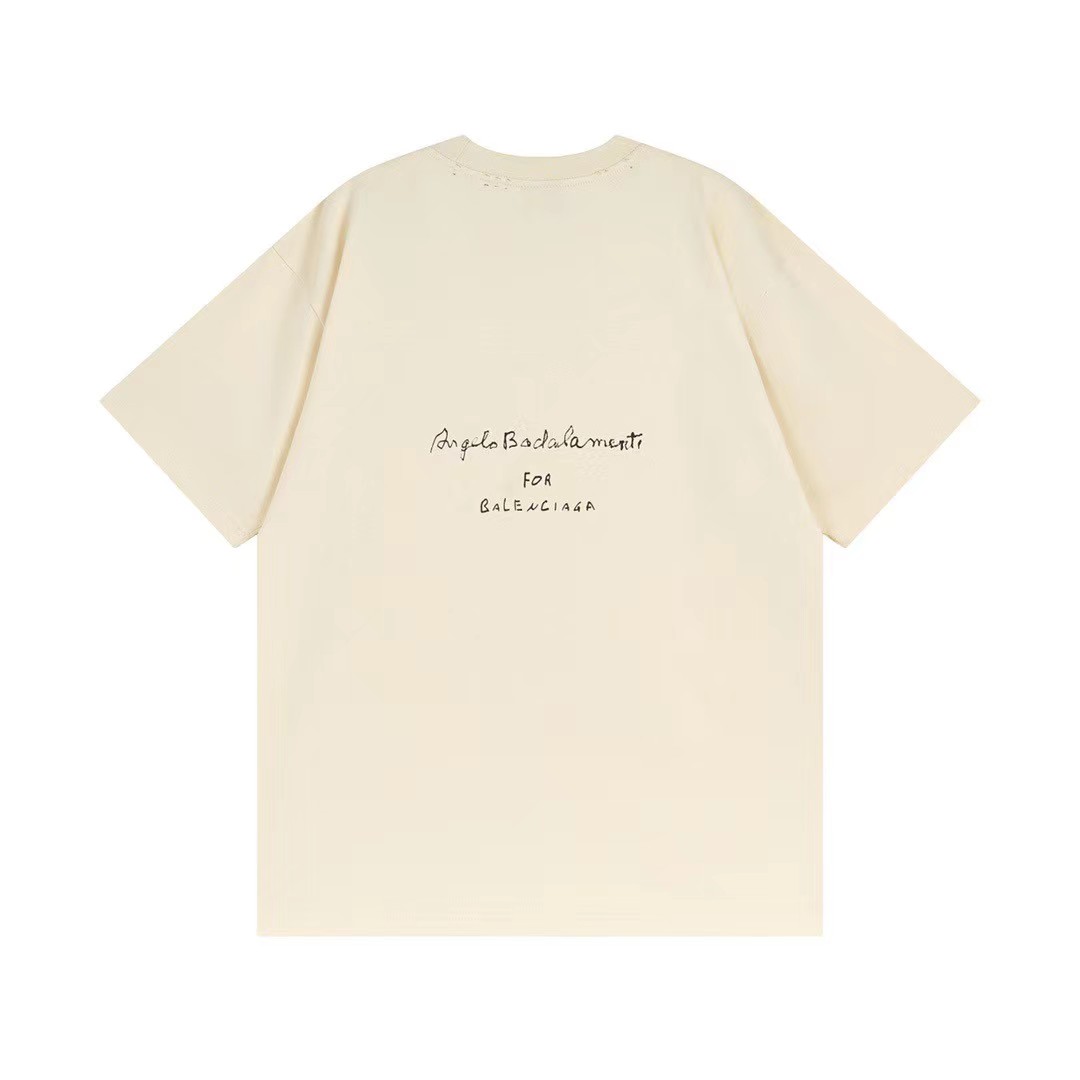 【BALENCIAGA 公式旗艦店】 バレンシアガ Tシャツ ご好評に付き再入荷!