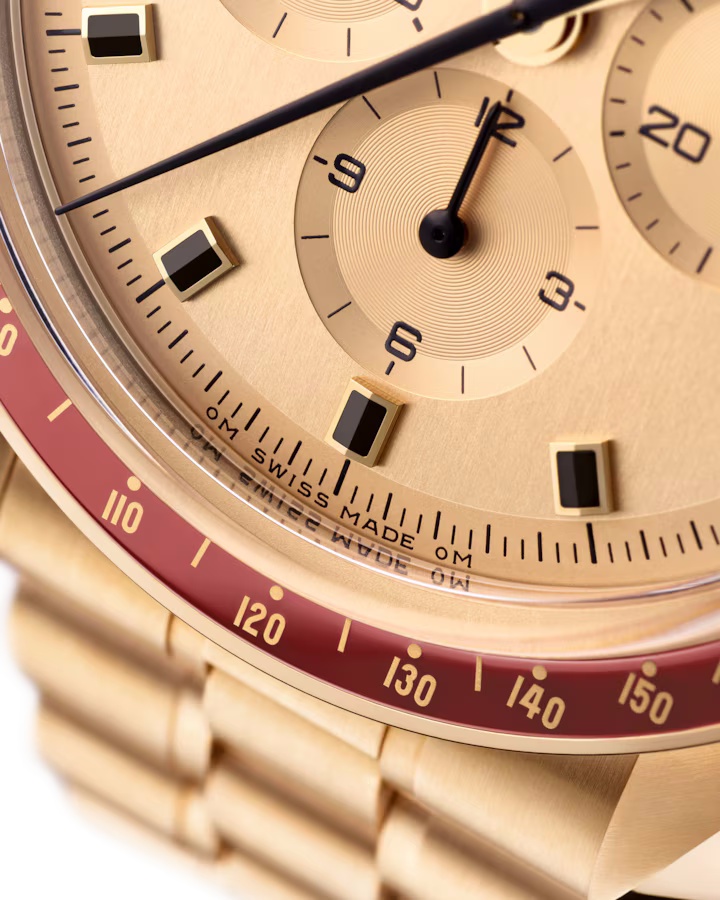 Speedmaste﻿r 50周年モデ﻿ル 42 mm ムーンシャイン™ ゴールド