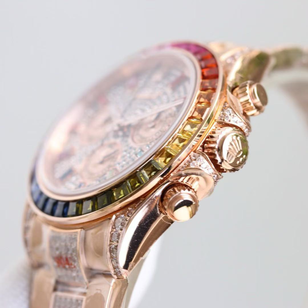 オイスター 40MM時計 K金18Kローズゴールドケース