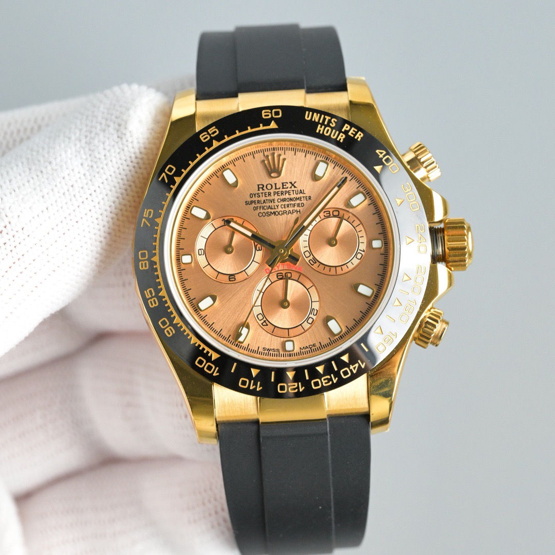 ROLEX（ロレックス）機械式腕時計 デイトナ ローズゴールド文字盤  40MM 腕時計