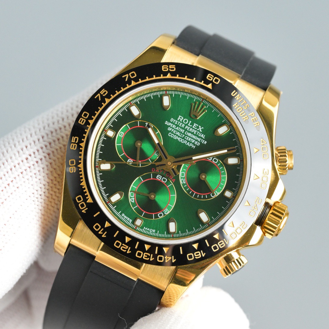 ROLEX（ロレックス）機械式腕時計 デイトナ 緑文字盤  40MM 腕時計
