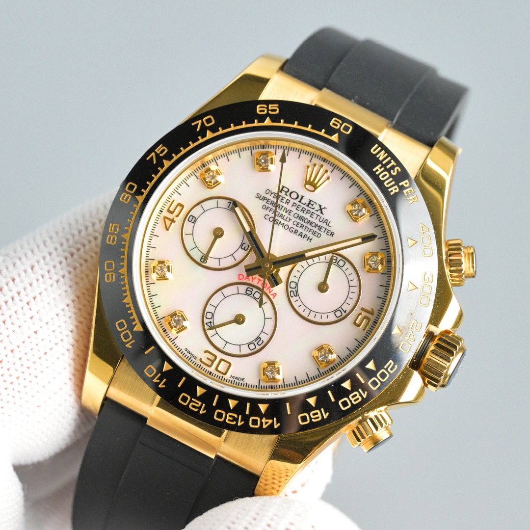 ROLEX（ロレックス）機械式腕時計 デイトナ 白文字盤  40MM 腕時計