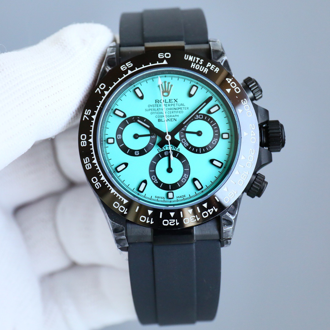 ROLEX（ロレックス）機械式腕時計 デイトナ ティファニーコラボ 40MM 腕時計 カーボンブラックシリーズ