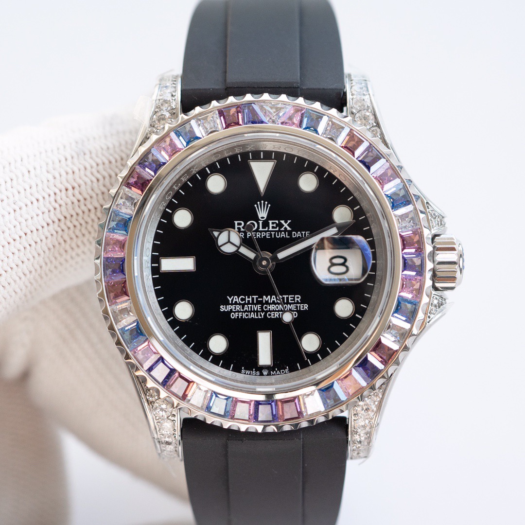 ROLEX ロレックス ヨットマスターシリーズ 自動巻き腕時計Yacht-MasterM126679SABR-0002