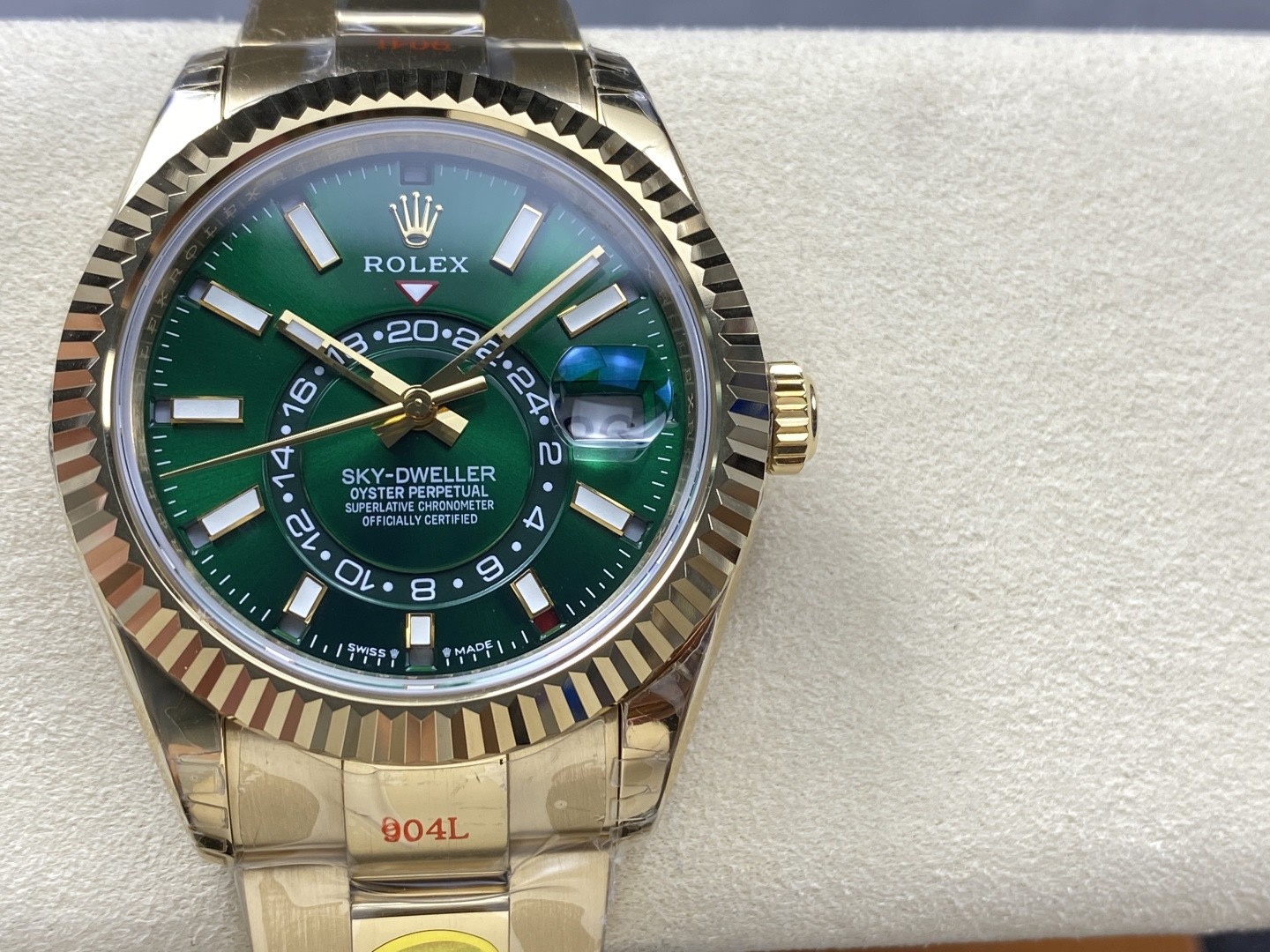 NEW Rolex 2025 ロレックス スカイドゥエラー 42mm  ツートーンオイスターブラックダイヤル